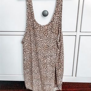 Cheeta Print tank